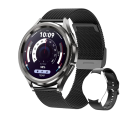 Moderne smartwatches med fuldskærms touch sport fitness ur Sundhedsovervågning Daglig aktivitet Elegant design Moderne smarte funktioner 1