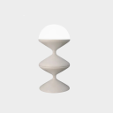 Moderní stolní lampa pro žárovku E27, 42 x 20 cm, kovové tělo s akrylovým stínidlem, 16-20 W, 90-260 V, dekorace do interiéru 2