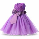 Moderni tyttöjen mekko - Violetti 2