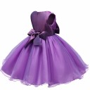 Moderni tyttöjen mekko - Violetti 4