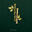 Modieuze plant broches 2,8–9,1 cm Zinklegering Meerdere soorten Bladeren en bloemen Elegante natuurlijke accessoire 7