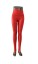 Modische Damen-Leggings aus Kunstleder – Rot 2