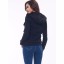 Modischer Damen-Hoodie – Schwarz 3