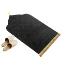 Modlitební kobereček 116 x 66 cm s tenkou paměťovou pěnou a protiskluzovou spodní stranou, ornamentální vzor s třásněmi pro modlitbu 6