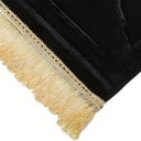 Modlitební kobereček 116 x 66 cm s tenkou paměťovou pěnou a protiskluzovou spodní stranou, ornamentální vzor s třásněmi pro modlitbu 2