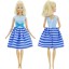 Módne šaty pre Barbie A1 8