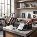 Modul BMS de Balanță JNFN S Bluetooth 4S Curent Permanent 110 A Pentru Li-ion LiFePO4 LTO și Na-ion Argintiu Pentru biciclete electrice și trotinete 5