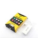 Moduł CarPlay do radii samochodowych z systemem Android Połączenie przez USB Kompatybilny z systemami Android i iOS Biały adapter 18,5 x 3,2 cm 3