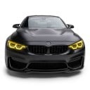 Moduli diurno sostituzione OEM 63117493229 63117493230, 12 V 15 W, in alluminio, gialli, per BMW M3 F80 M4 F82 serie 4 F32 F33 F36 2017–2020 3