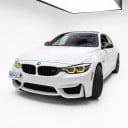 Moduli diurno sostituzione OEM 63117493229 63117493230, 12 V 15 W, in alluminio, gialli, per BMW M3 F80 M4 F82 serie 4 F32 F33 F36 2017–2020 5