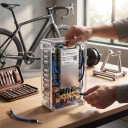 Modulo BMS Bilanciatore JNFN S Bluetooth 4S 220 A Picco 550 A Per Li-ion LiFePO4 LTO e Na-ion Argento Per biciclette elettriche e monopattini 3