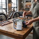 Modulo BMS di Bilanciamento JNFN S Bluetooth 4S 170 A Picco 425 A Per Li-ion LiFePO4 LTO e Na-ion Argento Per biciclette elettriche e monopattini 3
