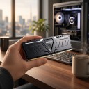 Módulo de memória DDR5 135 x 41 mm 16 GB 5600 MHz CL46 1,1/1,25 V com PMIC e ECC on-die cinza para PC de jogos com placa Intel e AMD 7