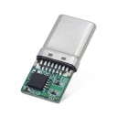 Modulo di alimentazione USB-C PD QC regolabile da 15 V Scheda di tensione di avvio Uscita DC Convertitore di tensione Adattatore di alimentazione 2
