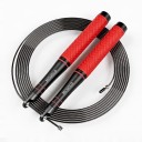 MOGOLD Speed Rope with Steel Cable 3 m Double Bearings Silicone Non-Slip Handles for Crossfit and Cardio 2