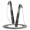 MOGOLD Springtouw met stalen kabel 3 m Aluminium handgrepen 14,8 cm Dubbele lagers Antislipringen Voor cardio training 2