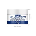 Moisturising Cream for Feet and Hands 100 g 60% Urea 2% Salicylic Acid 7 x 4.3 cm Shea Butter Tea Tree Vitamin E 2