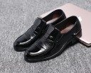 Mokasini eleganti da uomo J1299 8