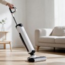 Mokro-suchý vysavač UWANT D500 Bezdrátový 17 000 Pa Samočištění a Sušení 65 °C Elektrolyzovaná voda Bílý EU Zástrčka Na mytí podlah 6