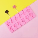 Molde de silicona 3D para piruletas Fabricación de piruletas caseras Formas divertidas con relieves Ranuras para palitos Material de silicona 14