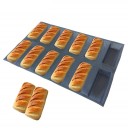 Molde de silicona para baguette 1