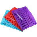 Molde de silicona para gusanos de goma 2