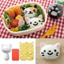 Molde de sushi con forma de gato 1