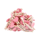 Mollette per bucato a forma di cuore 50 pz 5
