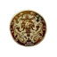 Monedă comemorativă dragon chinezesc 4 x 0,15 cm, de colecție, placată cu aur, monedă de dragon din zodiacul chinezesc, metal, monedă de anul chinezesc al dragonului, cu capac transparent 5