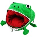 Monedero de peluche de rana ninja de 10 x 10,5 cm, monedero de anime, material PP, regalo de Halloween, juego de rol, fiesta infantil. 1