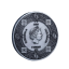 Moneta pamiątkowa z wizerunkiem brytyjskiej królowej Elżbiety II. Znaki zodiaku i drzewo życia 4 cm Posrebrzana metalowa moneta 2020 Brytyjska moneta kolekcjonerska 2