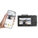 Monitoimikamera 64 MP 4K 4096 × 2160 18× zoom Kääntyvä näyttö 180° Webkamera WiFi Vlog-setti 32GB SD-kortilla 5