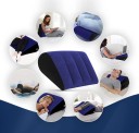 Monitoiminen puhallettava kannettava tyyny ergonominen tuki matkatoimisto koti rentoutuminen jalat selkä käsinoja 45 x 35 x 17 cm 4