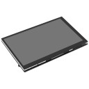 Monitor portatile SHCHV 7" IPS con touchscreen 1024 x 600 LCD HDMI per Raspberry Pi 5 / 4B / 3B+ e PC con supporto 9