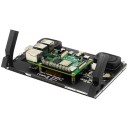 Monitor portatile SHCHV 7" IPS con touchscreen 1024 x 600 LCD HDMI per Raspberry Pi 5 / 4B / 3B+ e PC con supporto 14