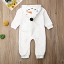 Mono de bebé muñeco de nieve T2637 1