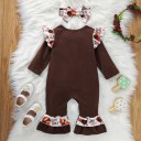 Mono de bebé niña con diadema T2697 5
