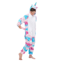 Mono de unicornio arcoiris para niña 14
