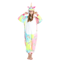 Mono de unicornio colorido para niña 5