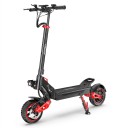 Monopattino elettrico per adulti FREEBOY J15MAX Doppia sospensione anteriore e posteriore Batteria 48 V 18 Ah Autonomia 50 km Nero e rosso Per terreni 1