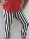Mønstrede capri-leggings til kvinder 28