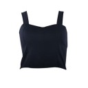 Mønstret crop top til kvinder 7