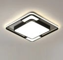 Μοντέρνο Φωτιστικό Οροφής LED 36 W Μινιμαλιστικός Πολυέλαιος με Εναλλαγή Θερμοκρασίας Χρώματος 42 x 42 x 5 εκ. 2