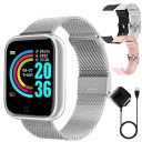 Montre intelligente avec chargeur et bracelets de rechange K1390 3