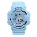 Montre numérique pour enfants YIKAZE avec réveil, rétroéclairage, chronomètre, calendrier et résistance à l’eau jusqu’à 30 m pour garçons 4
