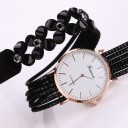 Montres à bracelet pour femmes avec des fleurs J3117 5