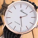 Montres à bracelet pour femmes avec des fleurs J3117 6