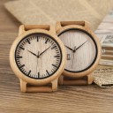 Montres de luxe en bois de bambou 2