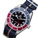 Montres pour hommes GMT avec date Étanche 200 m Index lumineux BGW9 Boîtier 39 mm Acier inoxydable 316L Bracelet en nylon NATO 4