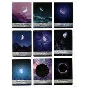 Moonology Manifestation Oracle Tarot Kárty 44 Kárty 10,5 x 7 cm Illusztrált Oracle Kártyák a Sors Kiválasztásához 2